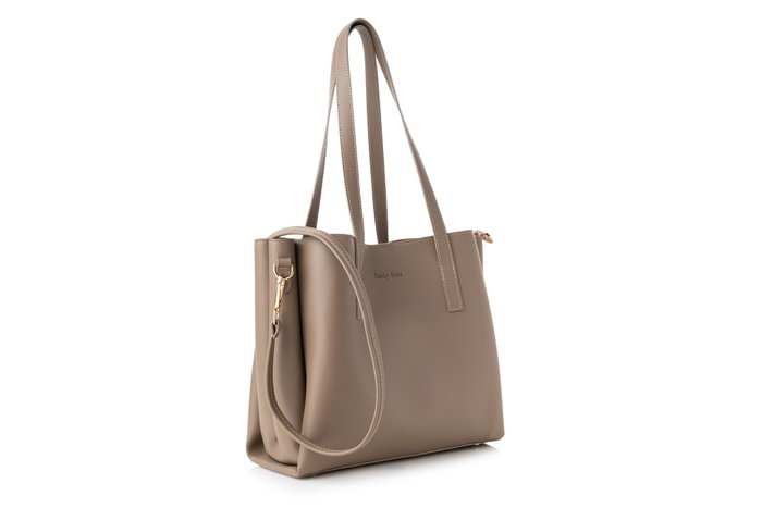 Lucky Bees Bolso Tote Visón Oscuro Lucky Bees Bolso Tote Visón Oscuro